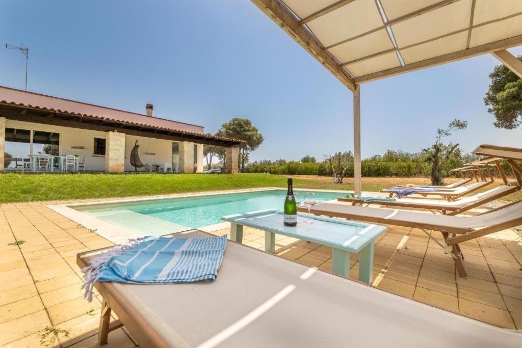 Villa Salento Lecce Bagian luar foto